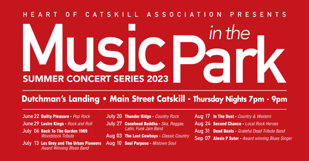 Music In The Park Heart of Catskill Association