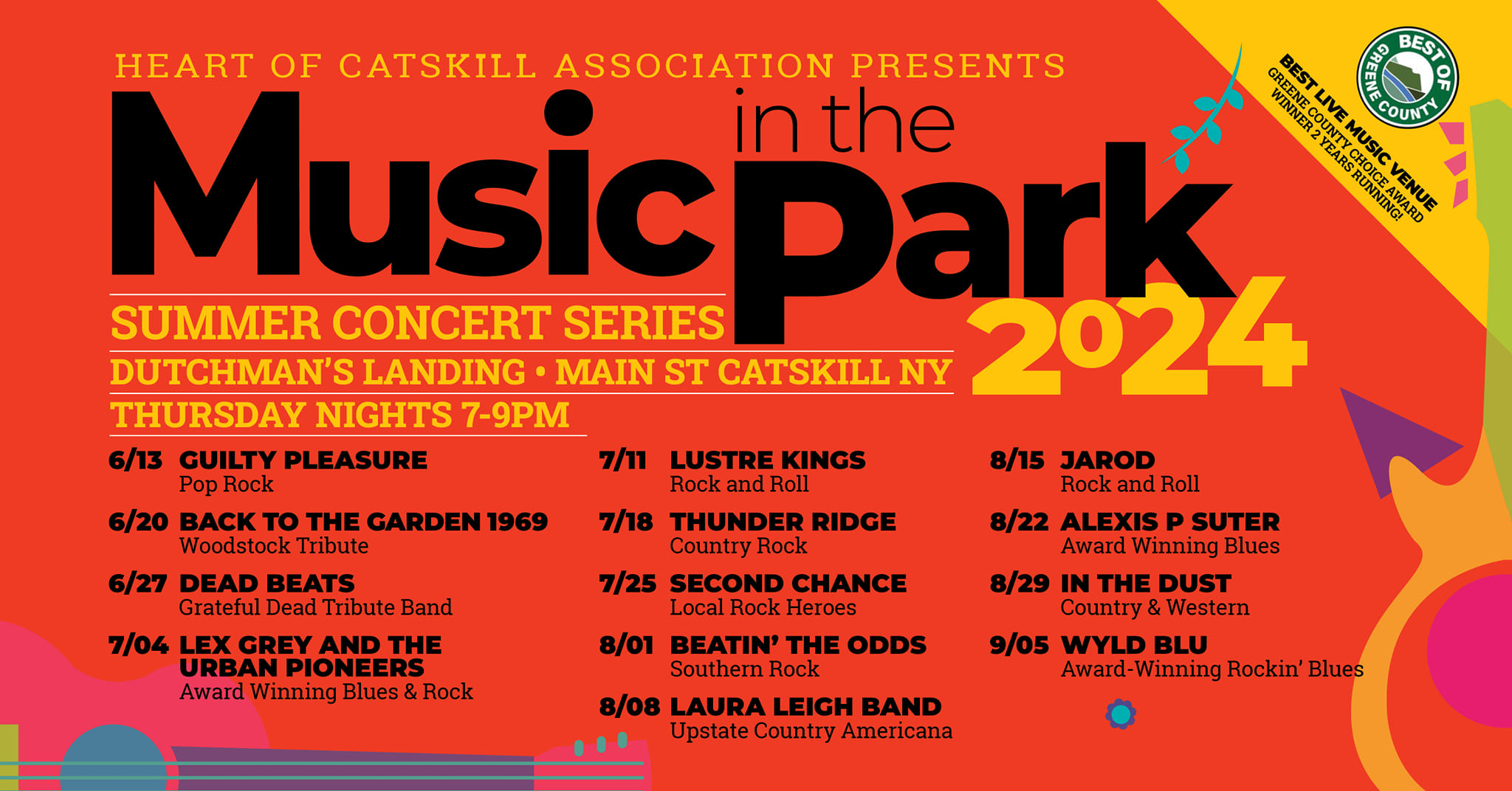 Music In The Park - Heart of Catskill Association